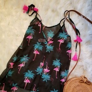 Flamingo Cover up 💋